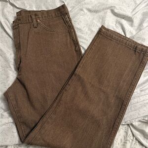 Wrangler Tan Denim Jeans